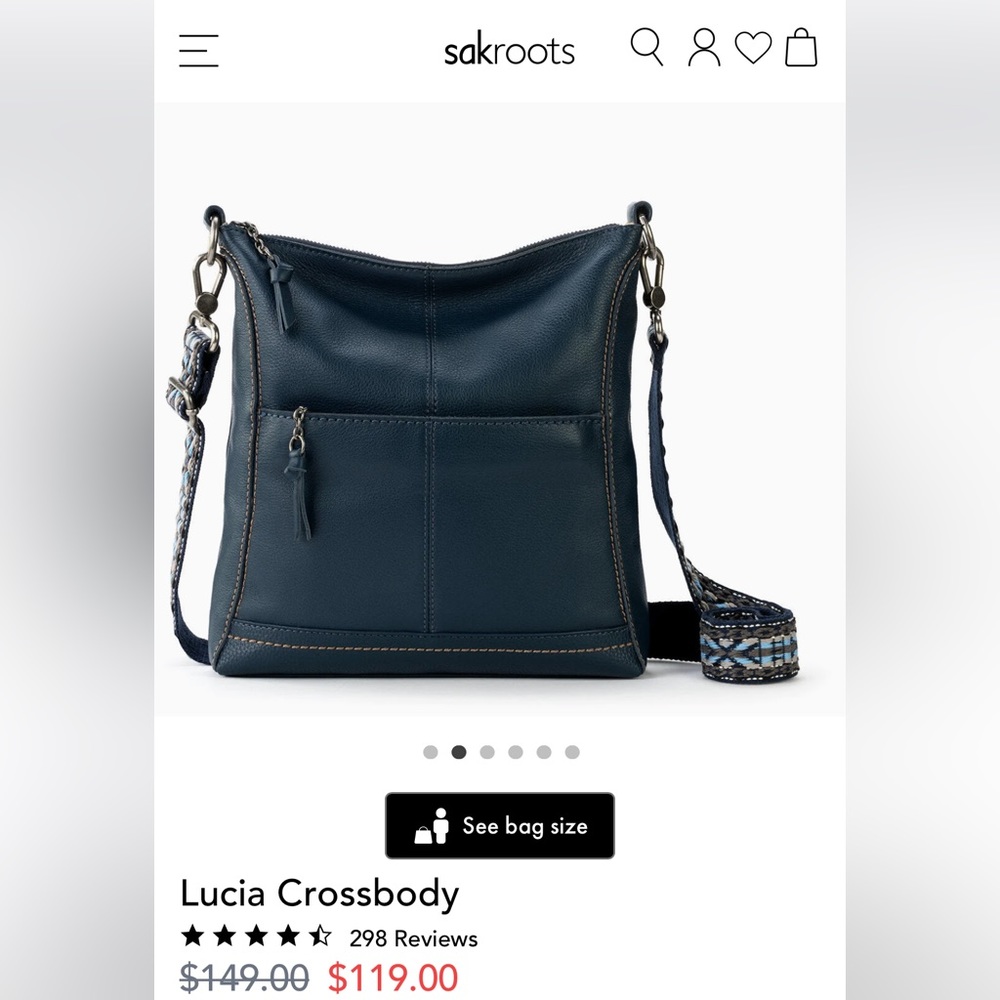 The Sak bag, brand new never used!
